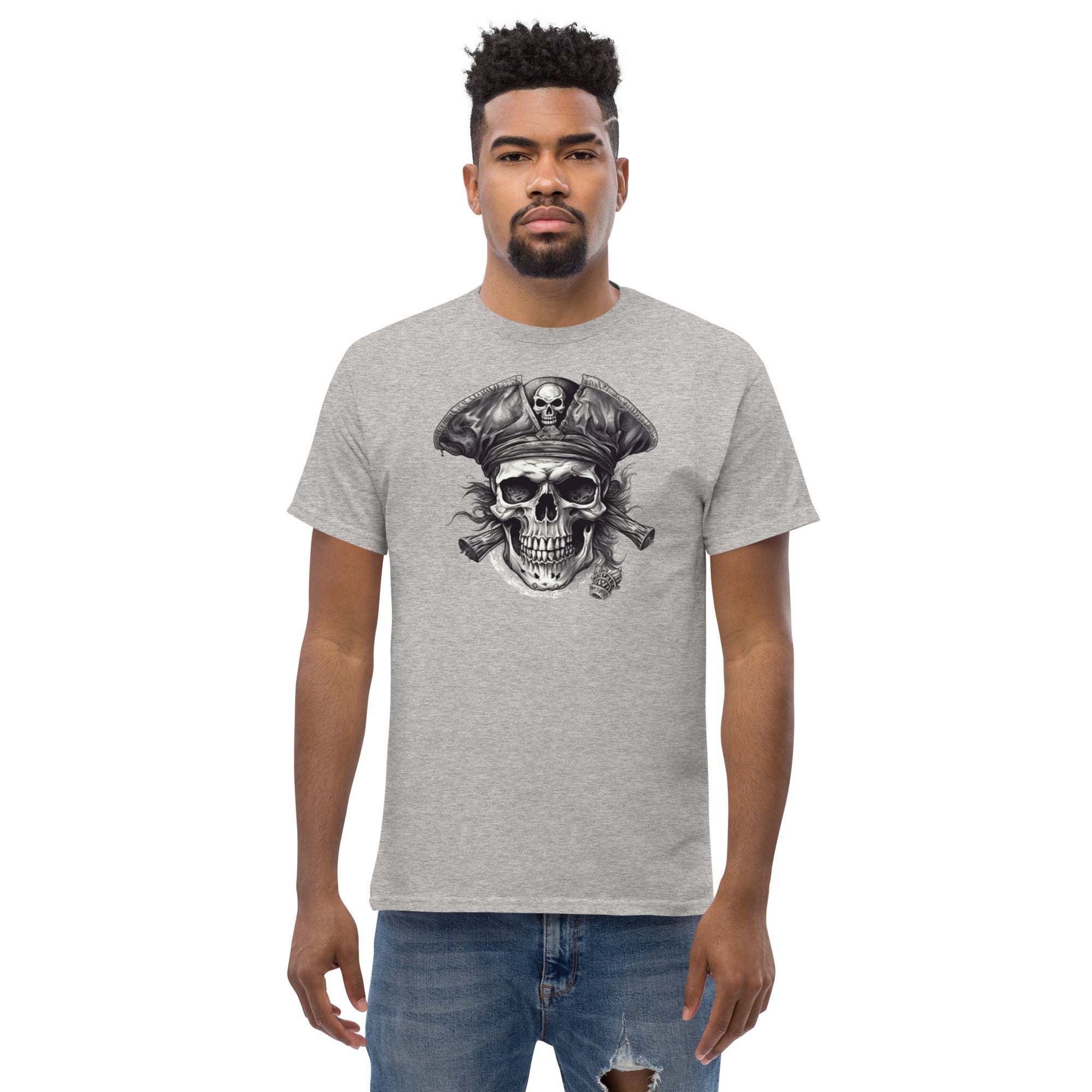 T Shirt Pirate T te de Mort LUDIS