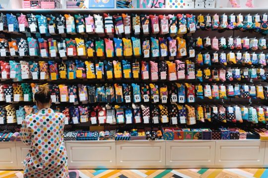 Chaussettes publicitaires : le goodies qu'on porte vraiment