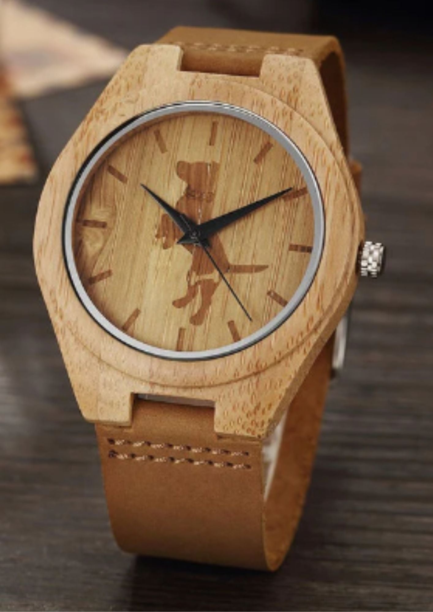 montre bois