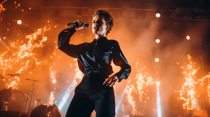 Christine en festival