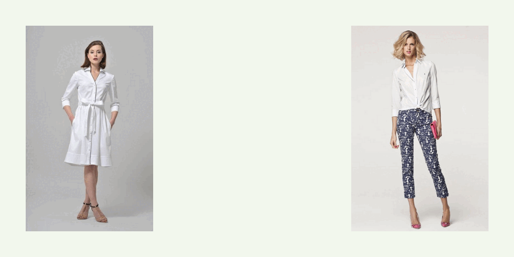 Tenues Robe Blanche Pantalon Chemise