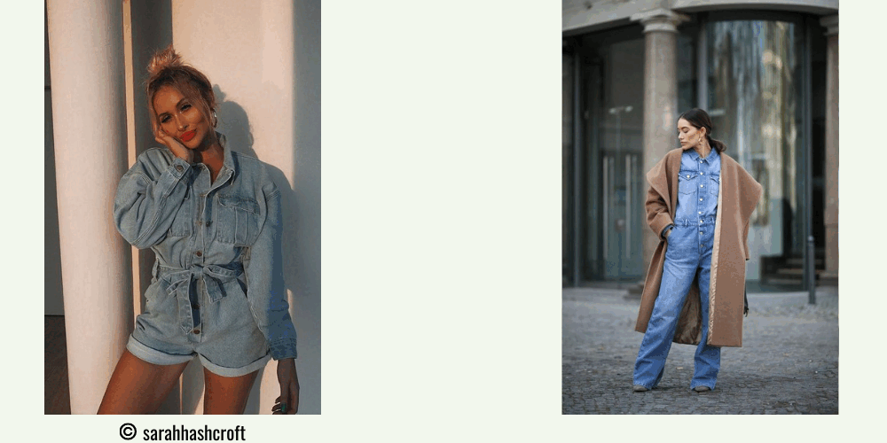 Combishort Jean Tenue