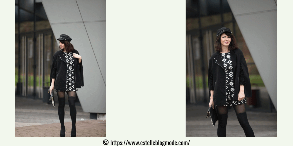 Combishort Noire Tenue Soirée