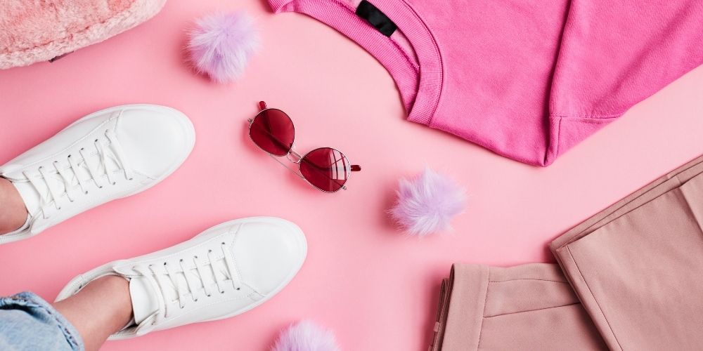 vêtements rose